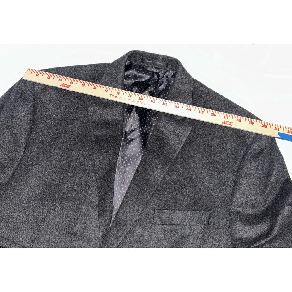 Lauren Ralph Lauren Black Label‎ Wool Silk Cashmere Blazer Sport Coat Jacket 48R